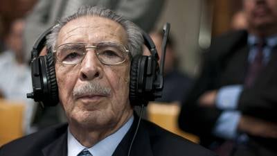 Guatemala ex-leader Rios Montt’s genocide conviction overturned