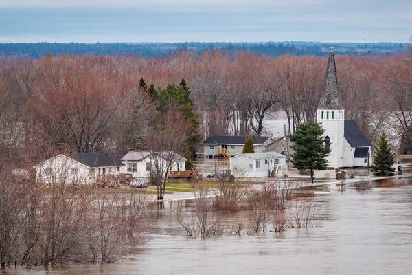 Floods kill one person and force 1,500 from their homes in Quebec province