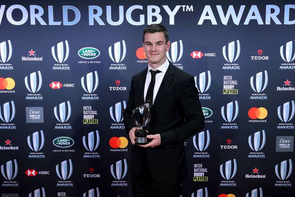 Johnny Sexton nominated for World Rugby’s Player of the Decade