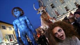 Otherworldly beasts brave Galway gales for Macnas parade madness