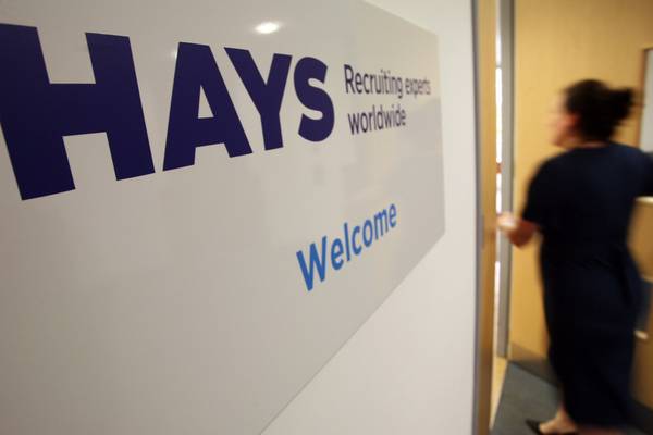 Sluggish UK takes shine off earnings rise at recruiter Hays