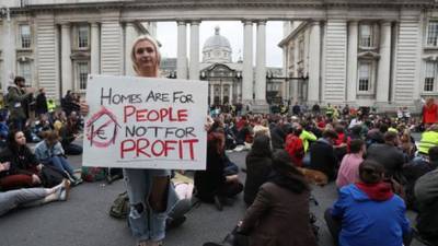 Cork rally calls on Government to tackle housing crisis