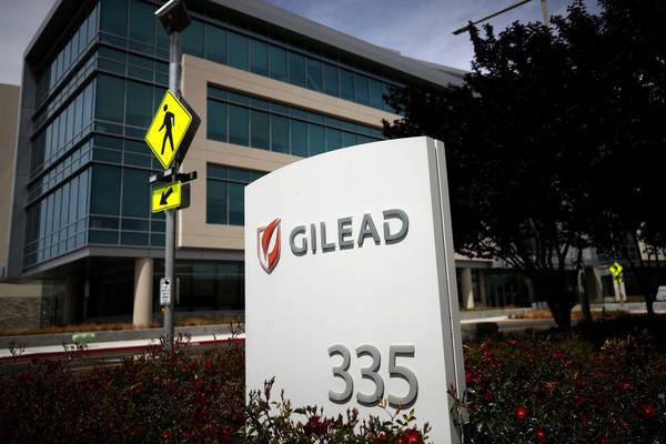 Gilead Sciences Irish pharma unit records $1.84bn loss