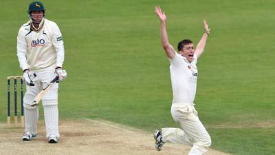Ireland’s Peter Chase gets Durham career off to a flier with five-wicket haul on debut