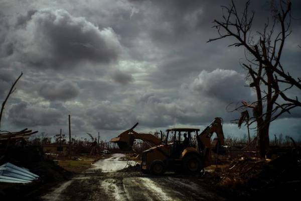 Tropical storm Humberto lashes already devastated parts of Bahamas