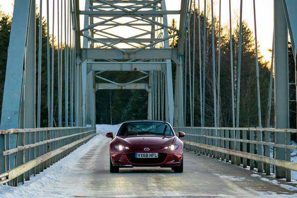 An 860km journey through the Arctic in the Mazda MX-5 – with the top down