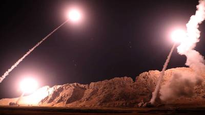 Iran fires missiles at militants in Syria over parade attack
