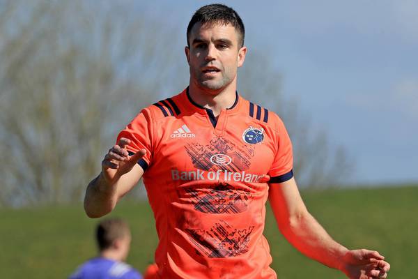 Conor Murray out of Munster’s clash with Toulouse