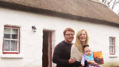A book, a baby and a fairytale cottage