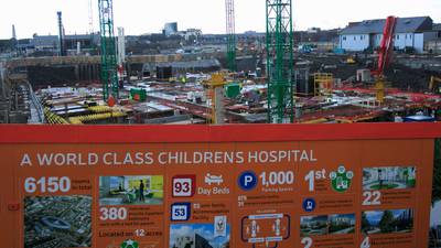 Construction delays could see children’s hospital cost rise further