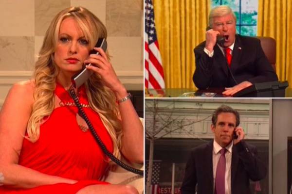 Stormy Daniels threatens Trump on ‘Saturday Night Live’