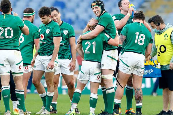 Craig Casey and Ryan Baird give a glimpse of Ireland’s future in Rome