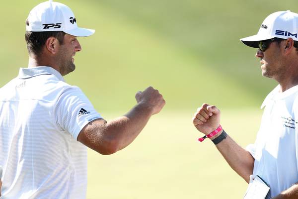 Jon Rahm eyes McIlroy’s No1 spot after sizzling Saturday in Ohio