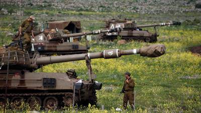 Israel bombs Syrian posts over Golan attack on its troops