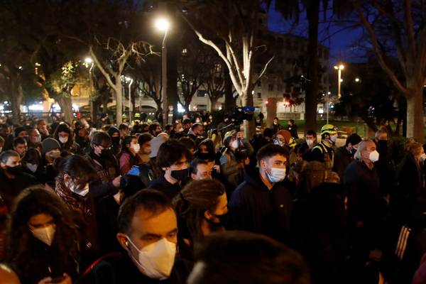 Barcelona sees further protests over imprisonment of rapper Pablo Hasel