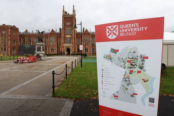 Queen’s University Belfast ‘closely monitoring’ rise in Covid-19 cases