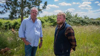 Jeremy Clarkson’s back on his farm, selling €40 crisps. But he could soon be put out to pasture