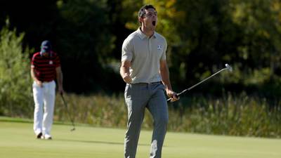 Ryder Cup: Fan ejected after aiming abuse at Rory McIlroy
