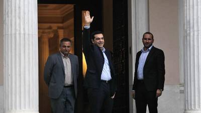 Greek leftist Alexis Tsipras sworn in as prime minister