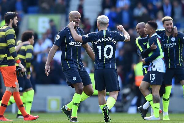 Man City come from behind to beat Brighton and retain title