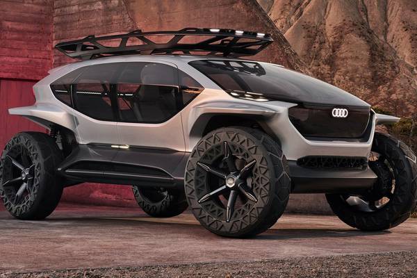 Audi’s futuristic new concept swaps headlights for drones