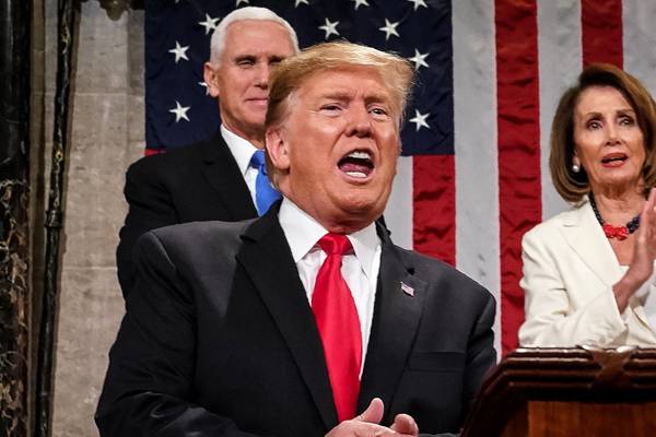 State of the Union: Trump calls for end of ‘decades of political stalemate’