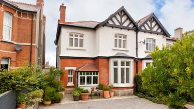 Extended Glenageary home with decorative flair for €1.875m