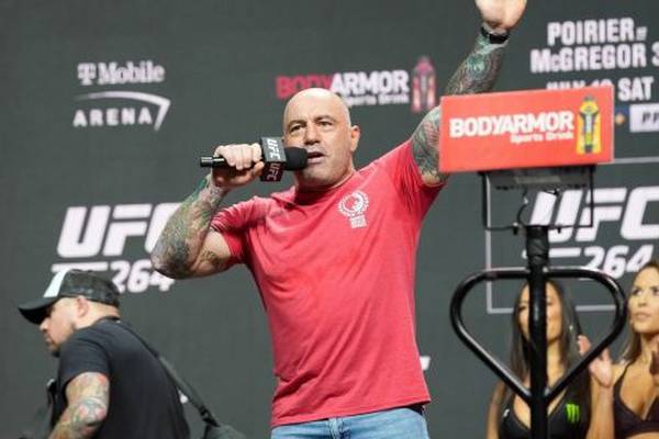 Joe Rogan apologises over video of him repeatedly using racist language