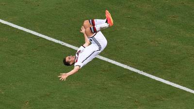 Klose equals World Cup record to save Germany