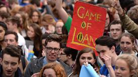 Thousands take to the streets in Dublin to protest against student loans
