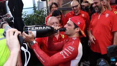 Carlos Sainz wins Australian Grand Prix to end Max Verstappen’s winning run