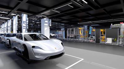 Porsche already swamped with orders for electric Taycan