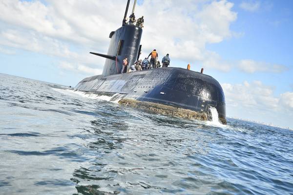 Search under way for missing Argentinian submarine