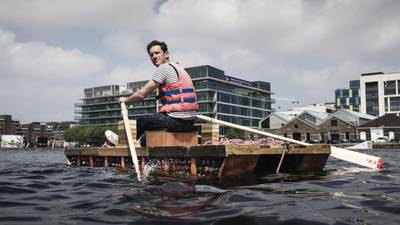 Why I built a raft from rubbish to row down the Barrow