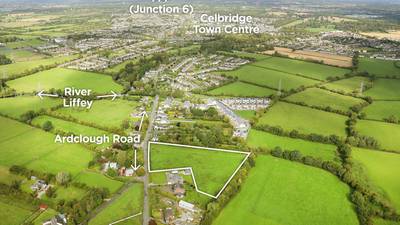 Four-acre Co Kildare site zoned  ‘new residential’   for €2.7m
