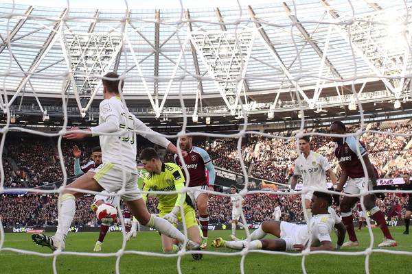 West Ham ease past youthful Leeds into fourth round
