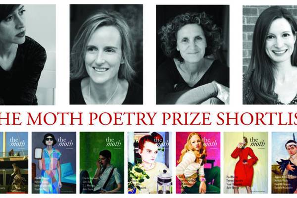 All-female shortlist for €10,000 Moth Poetry Prize