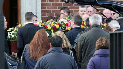 Funeral held for murdered Dublin man as  hunt for killers continues