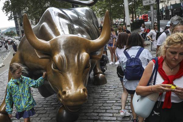 European markets muted as US shares hit a record bull run