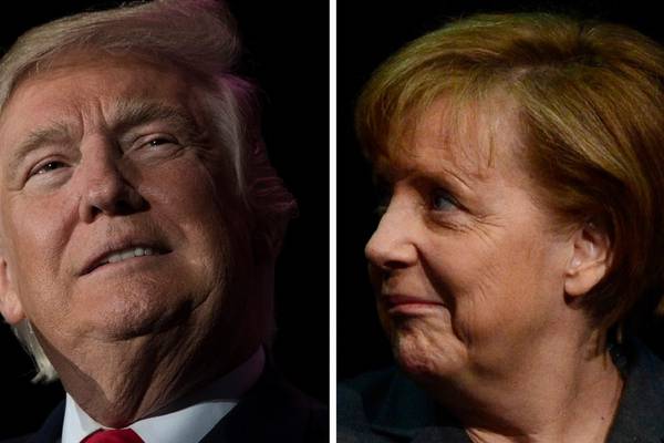 Two worlds collide in Washington as Merkel to meet Trump