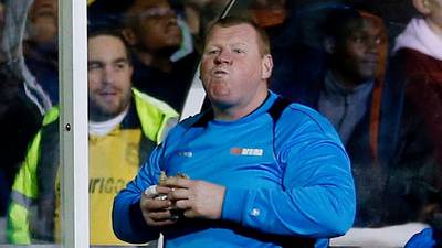 Sutton forced to field defender in goal after pasty-eating episode
