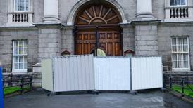 Trinity College gate case put back as accused is in hospital