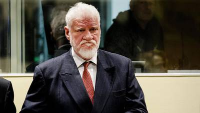 War criminal dies after ‘drinking poison’ at UN tribunal