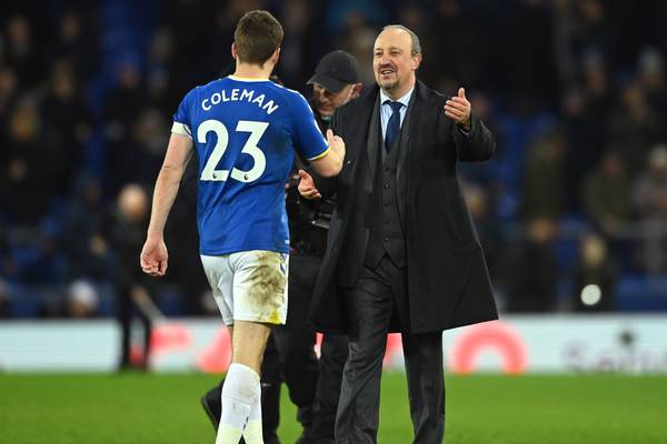 Rafael Benitez hails Everton’s ‘character’ after comeback win