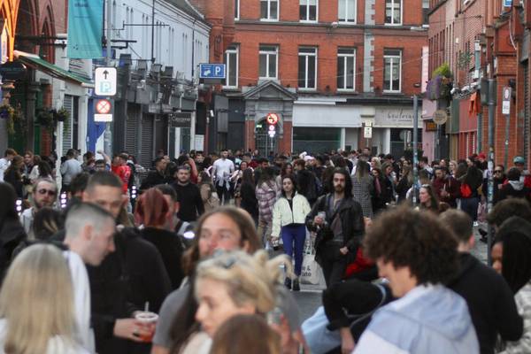 Several arrested as Tony Holohan expresses shock at ‘open air party’ in Dublin city centre