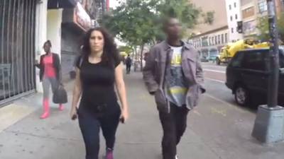 Video showing harassment of woman in New York goes viral