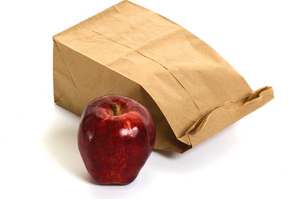 Brown paper lunch bags marked me as a New Yorker, an outsider