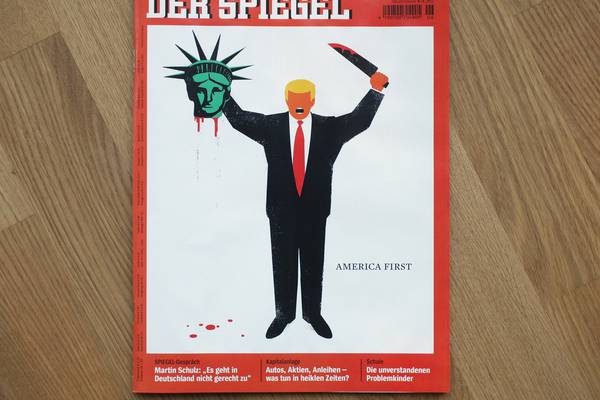 German magazine defends  Trump beheading cover