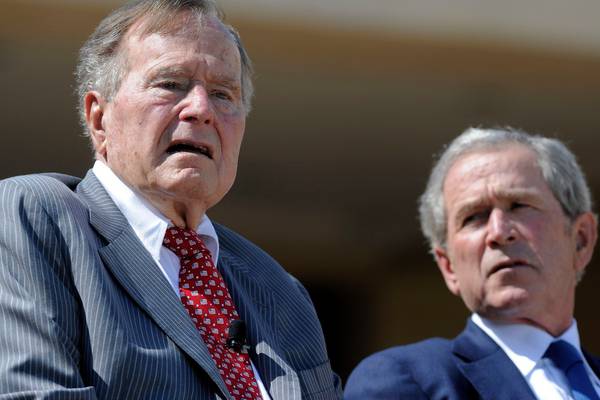 Two Bush presidents slam ‘bigotry’ as Trump reignites race row