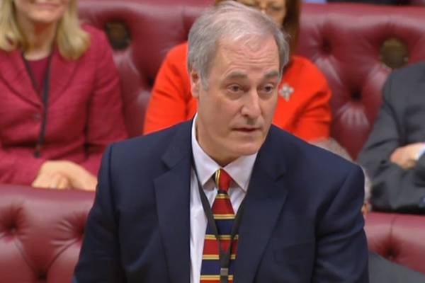 Theresa May refuses resignation from ‘ashamed’ Lord Bates
